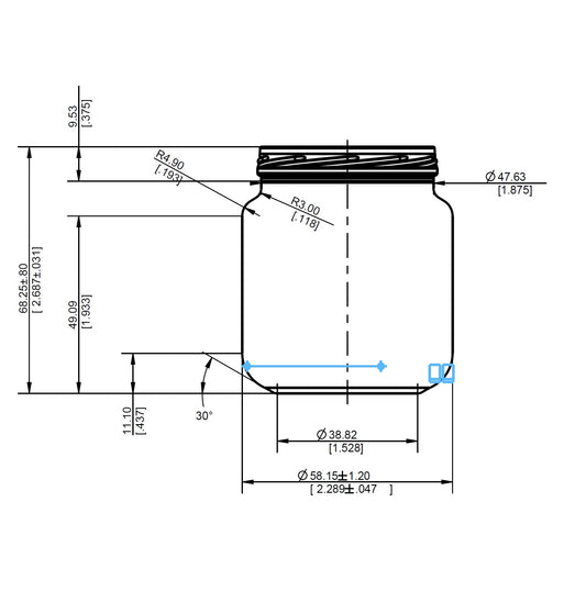 ENVASE DE VIDRIO 4186 FLINT TO X 24 UNIDADES