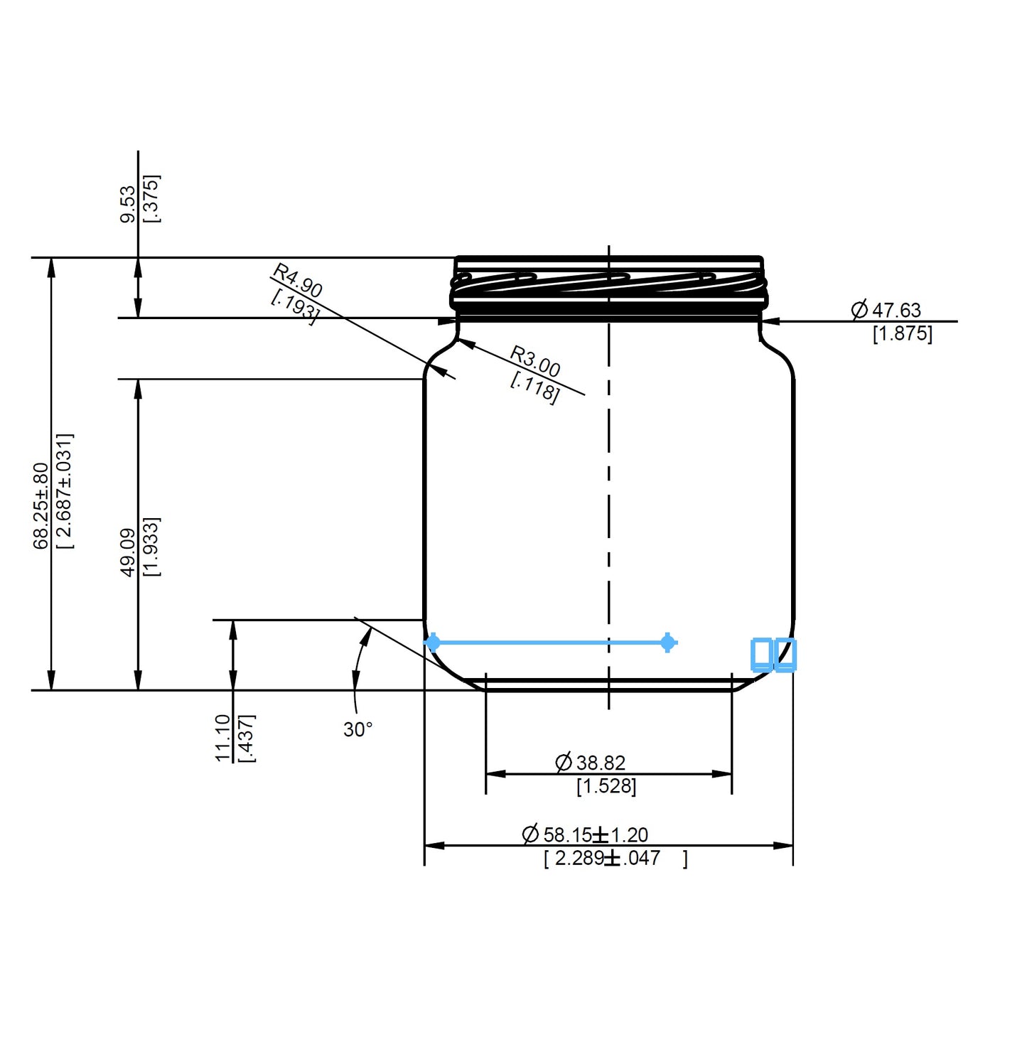 ENVASE DE VIDRIO 4186 FLINT TO X 24 UNIDADES