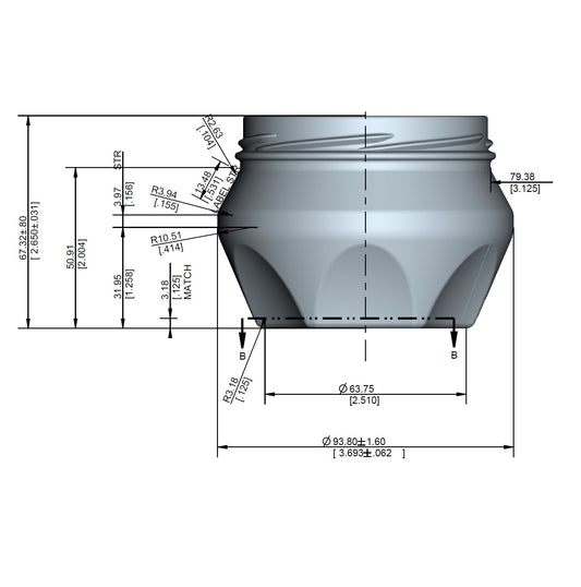 ENVASE DE VIDRIO 4427 FLINT TO X 24 UNIDADES