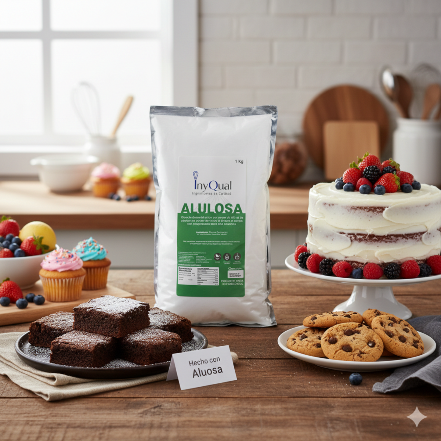 ALLSWEET ALULOSA CRISTALINA EN POLVO X 1 Kg