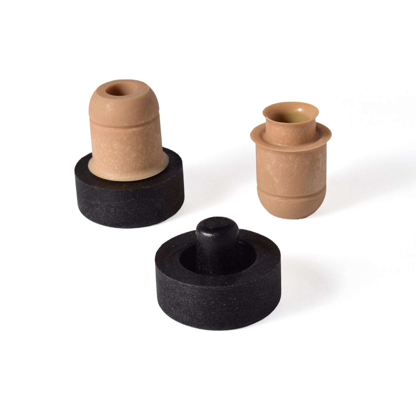 TAPÓN SINTÉTICO MONOMIX BICOLOR 34x12/22 X UNIDAD