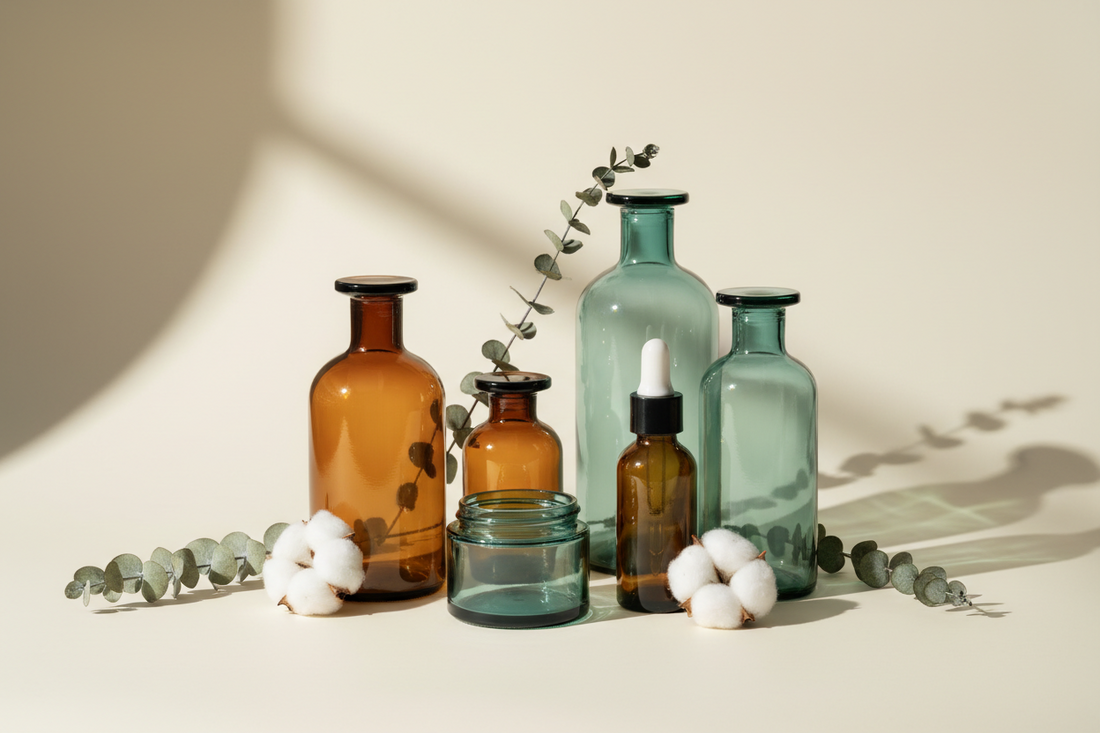 Estética Clean: Envases de vidrio para Cosmética Natural