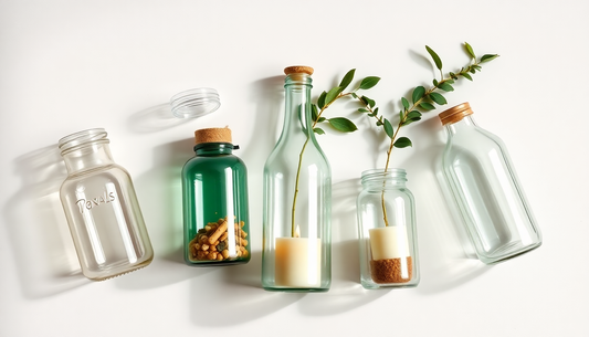 5 Usos Innovadores de Envases de Vidrio que Transformarán tu Vida