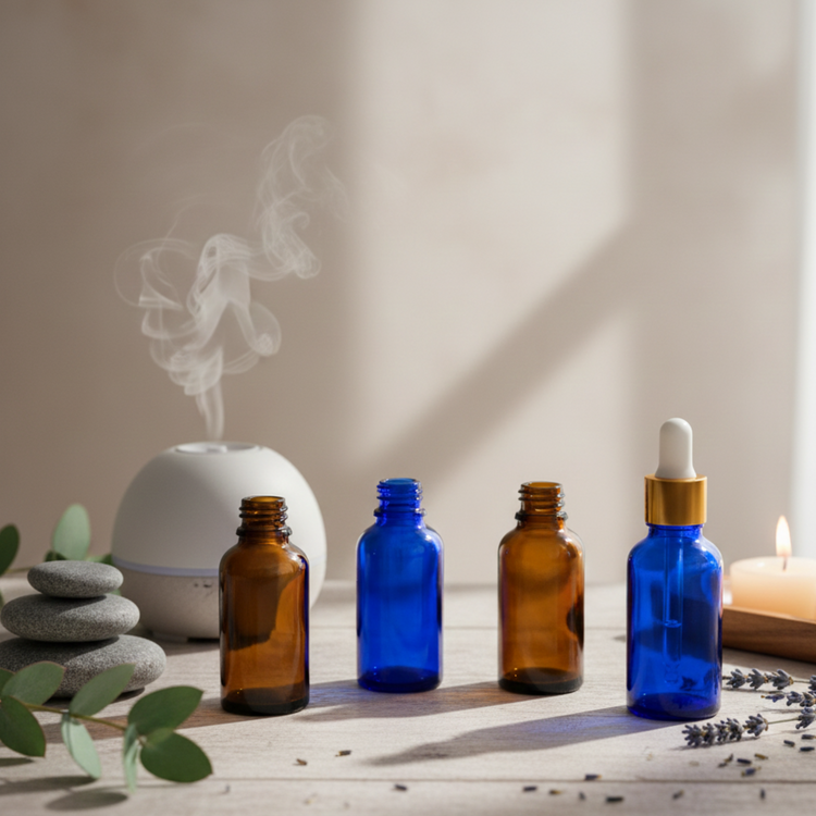 Frascos para Aceites Esenciales/Goteros