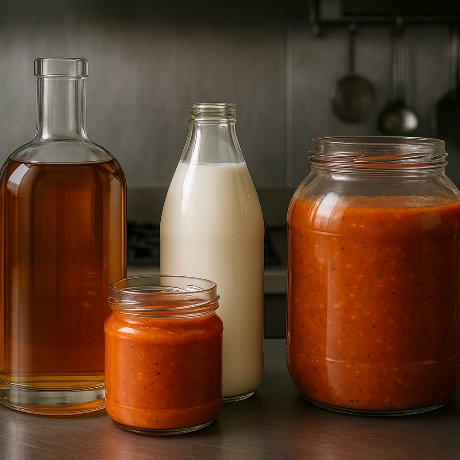 Frascos Grandes de Vidrio