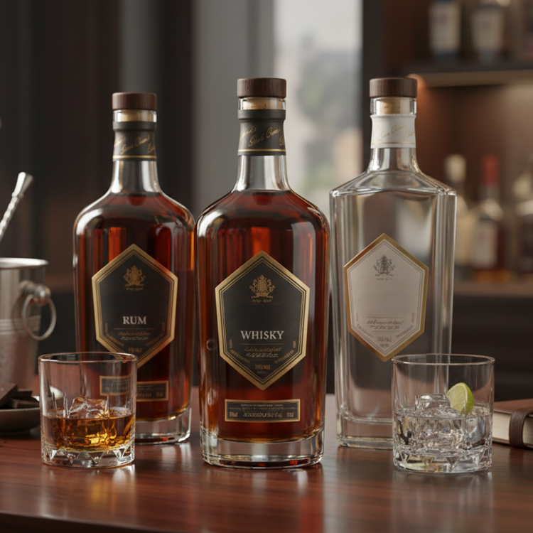Botellas para licores premiun
