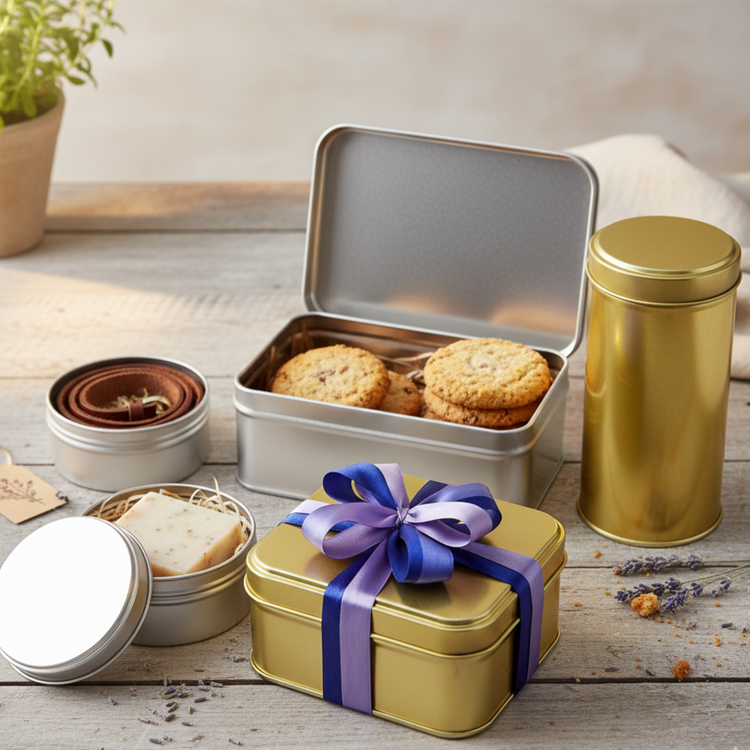 Cajas Metálicas para Regalos