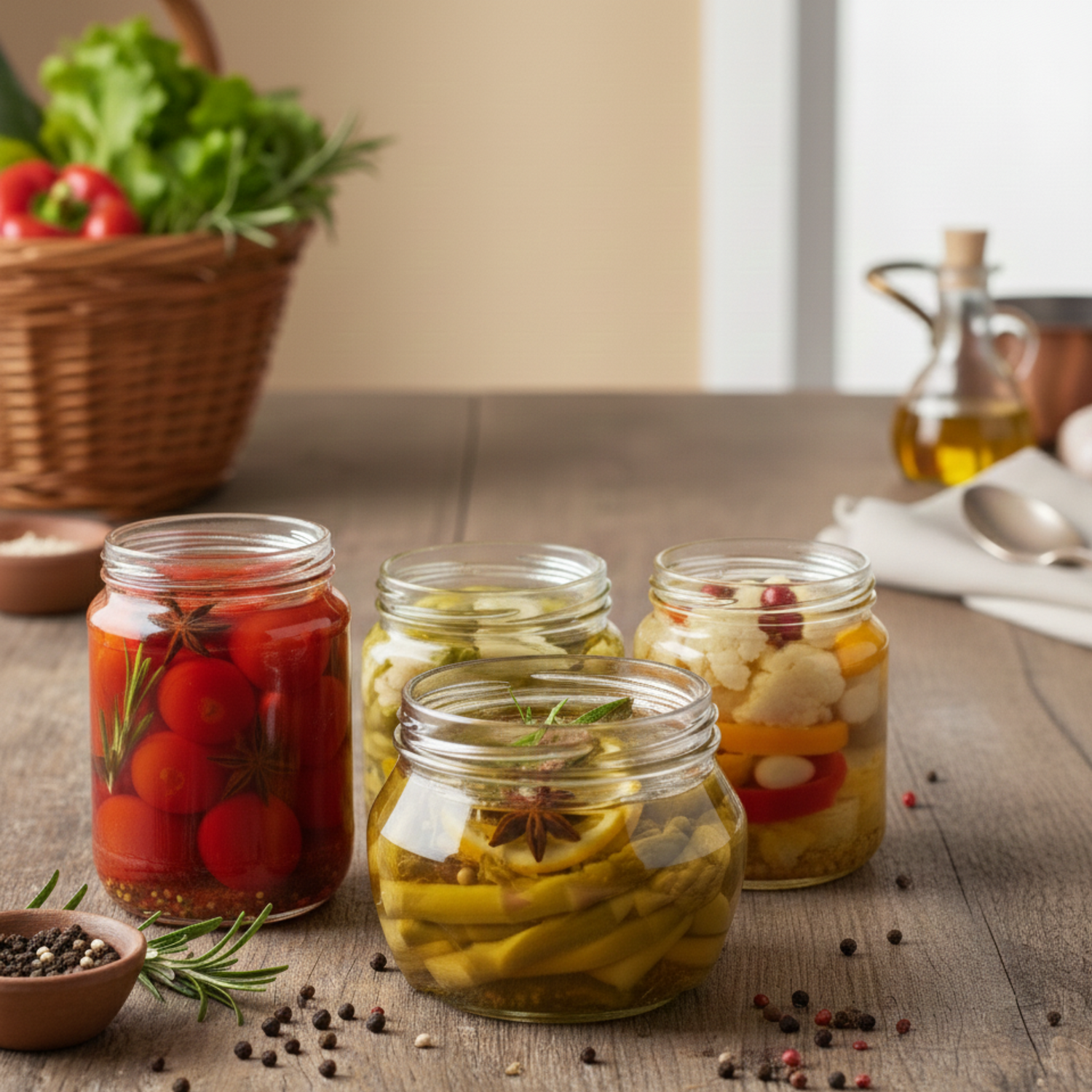 Frascos para conservas/encurtidos