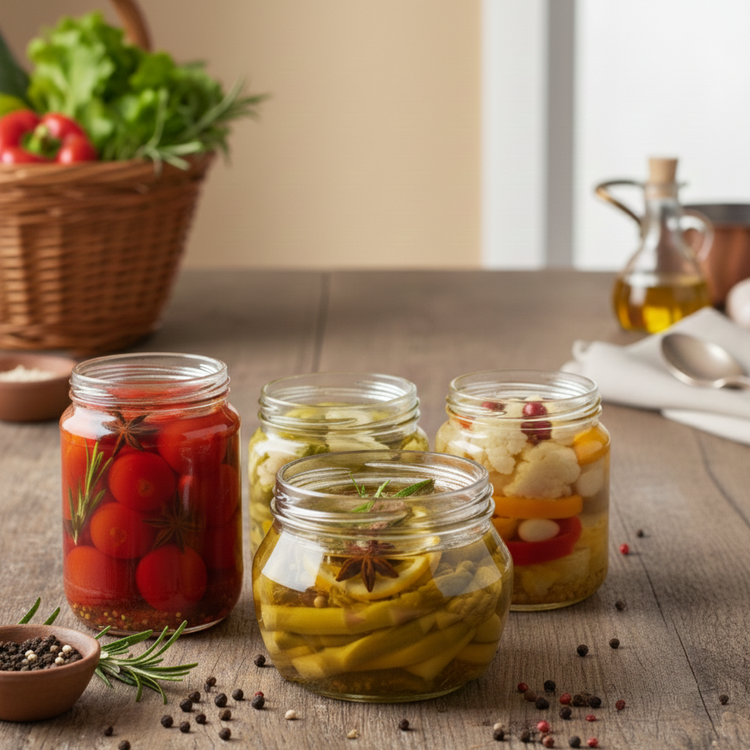Frascos para conservas/encurtidos