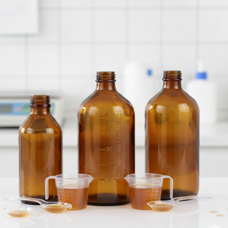 Frascos para Jarabes