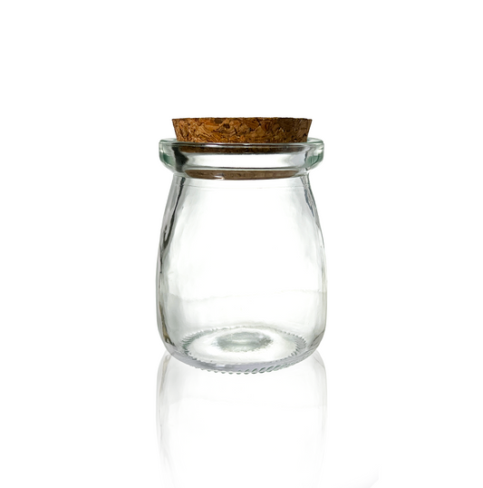 ENVASE DE VIDRIO MB100 CORCHO FLINT 100cc CON TAPA CORCHO B.56 X 24 UNIDADES