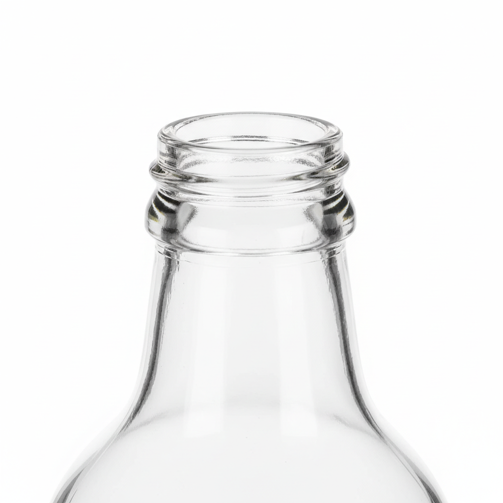 Detalle del cuello y rosca Twist Off