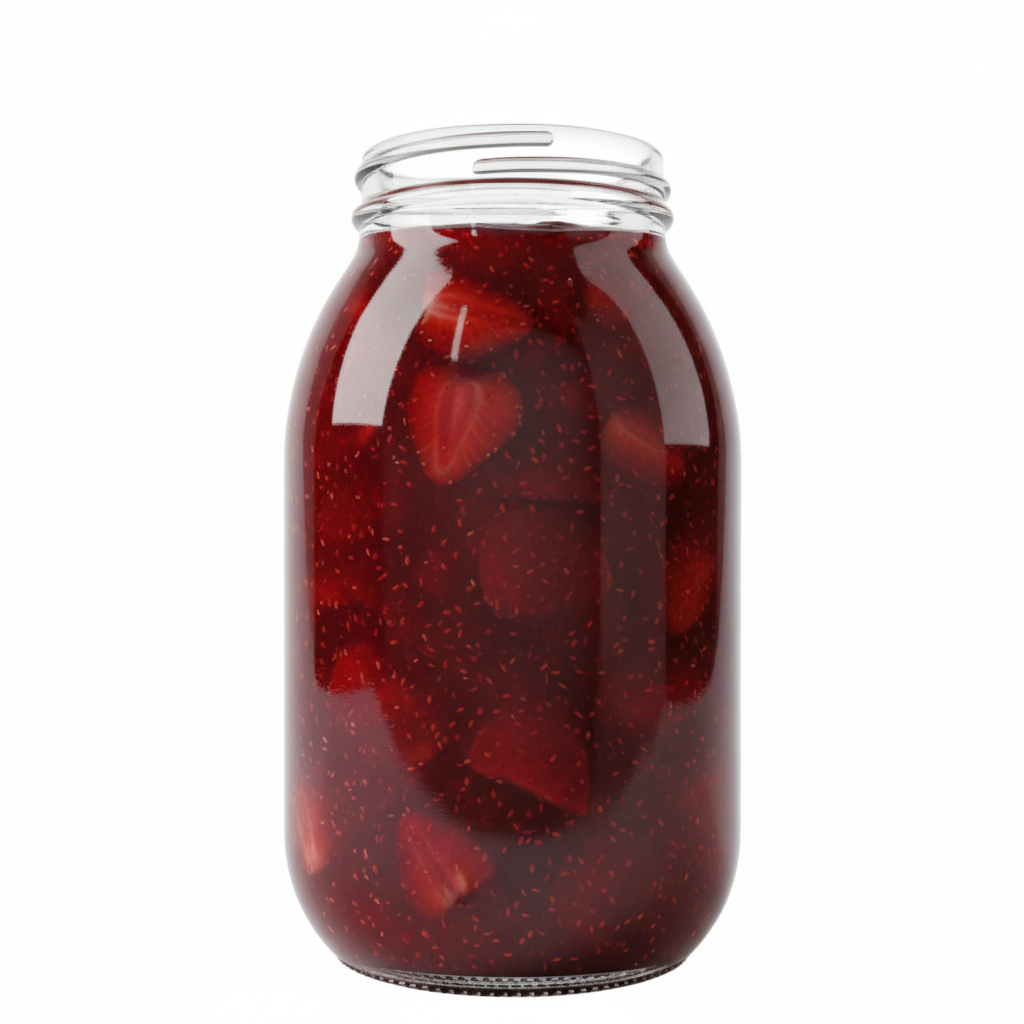 Envase con mermelada