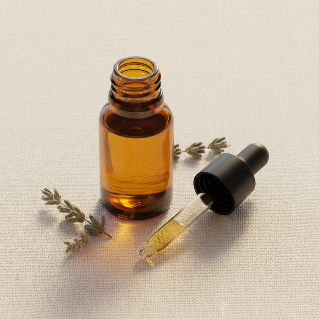 Frasco aceite lino