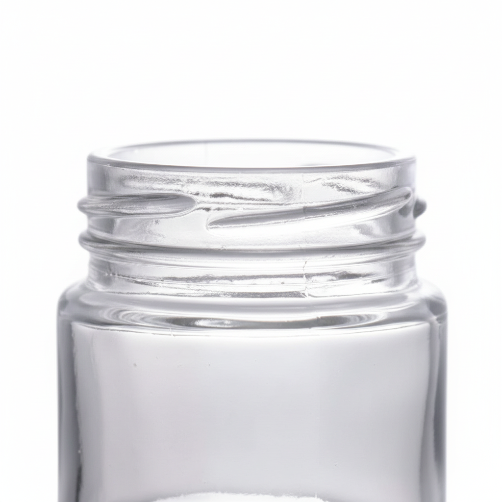 Close-up del cierre Twist Off 46mm mostrando calidad del acabado