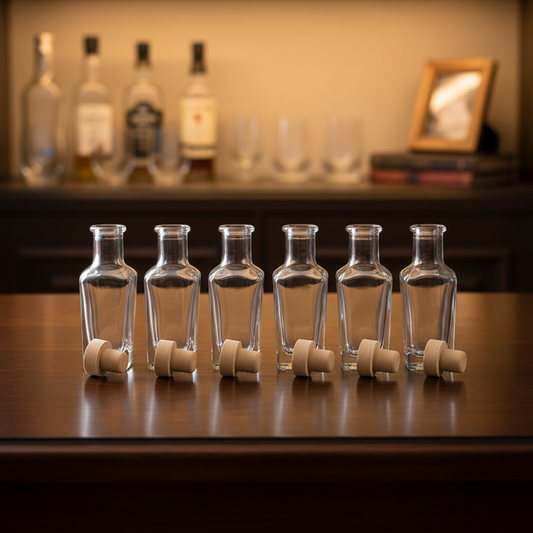 Botellas Imperial LS 4615 50ml lifestyle kit degustación premium con tapón al lado