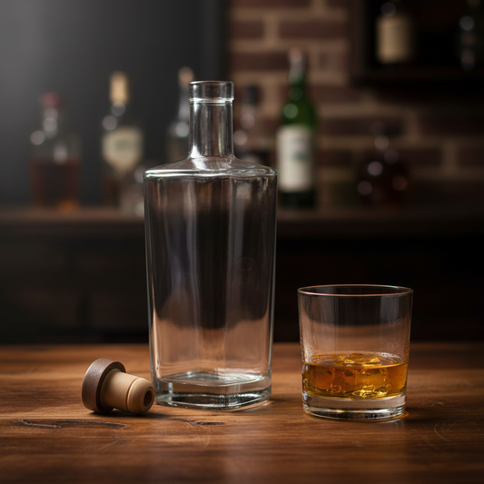 Lifestyle botella flint 750ml mesa de bar premium