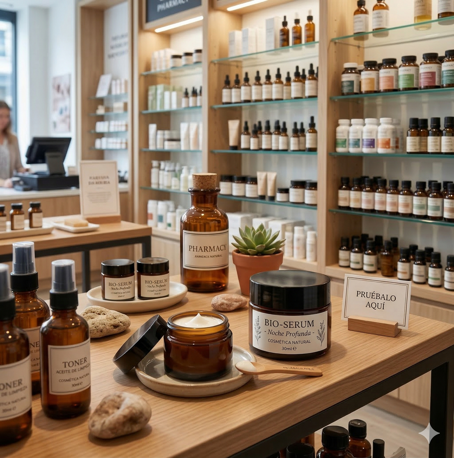 frasco ambar con tapa 60ml para cremas