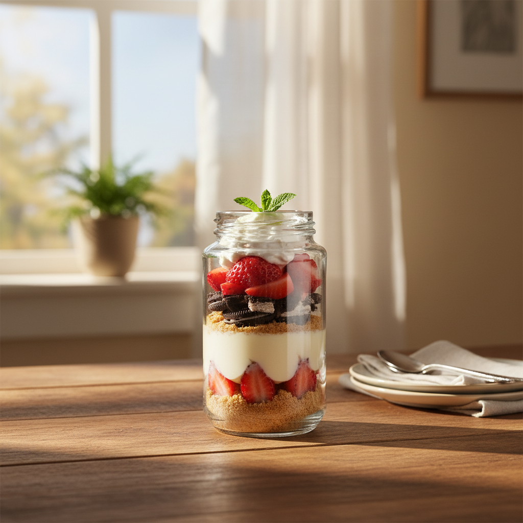 Mesa con postre