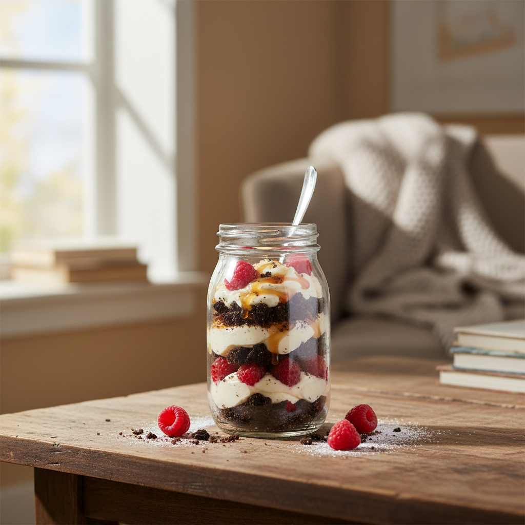 Mesa con postre