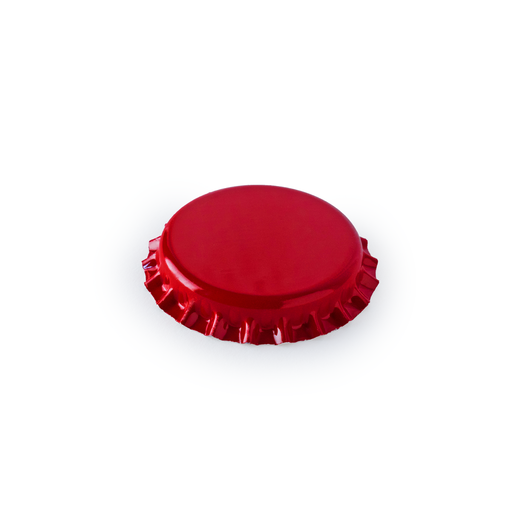 TAPA METÁLICA 26 mm CORONA ROJA