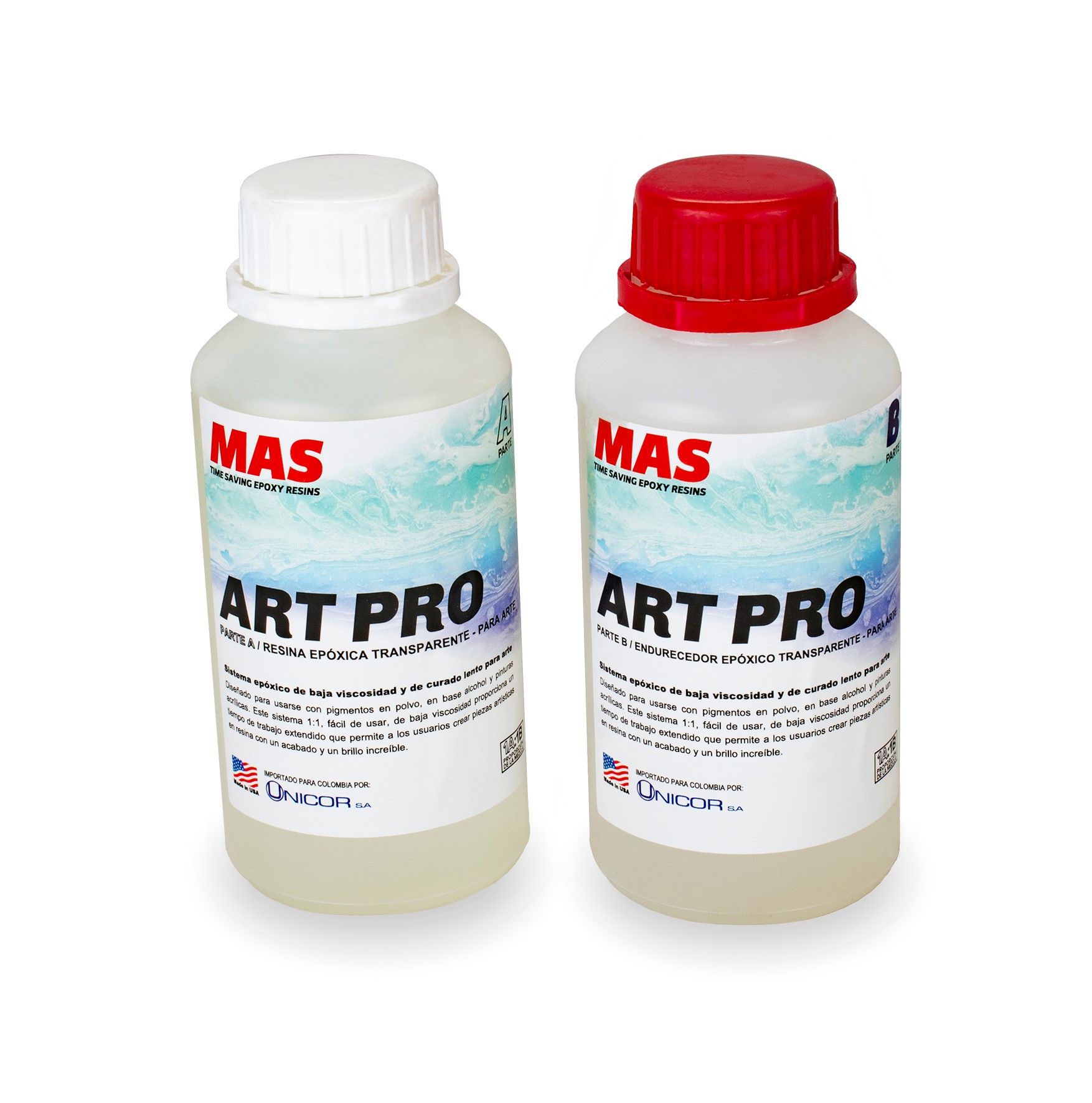 RESINA EPÓXICA ART PRO KIT X 500 g RESINA EPÓXICA ART PRO KIT X 500 g