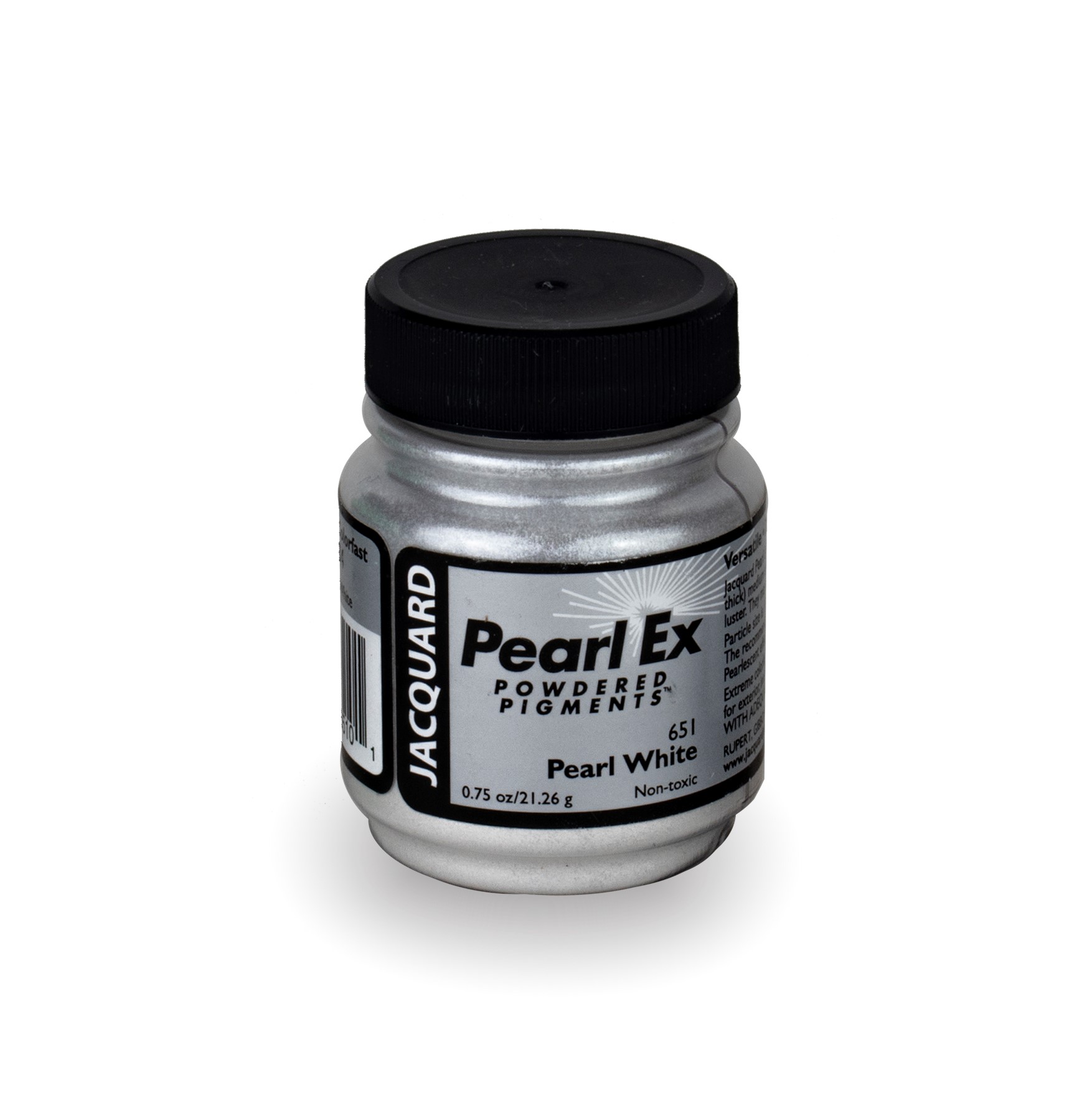 Jacquard Pearl Ex Powdered Pigment 0.75oz Pearl White